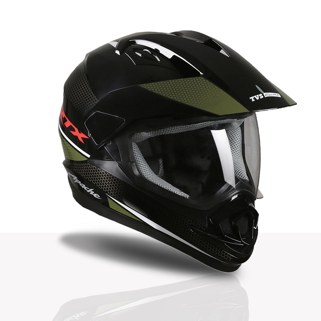 TVS Apache RTX Dual Sports Helmet